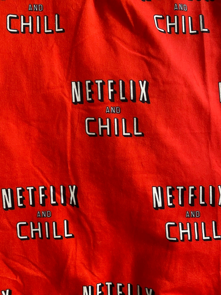 Netflix & Chill Short Sleeve Romper